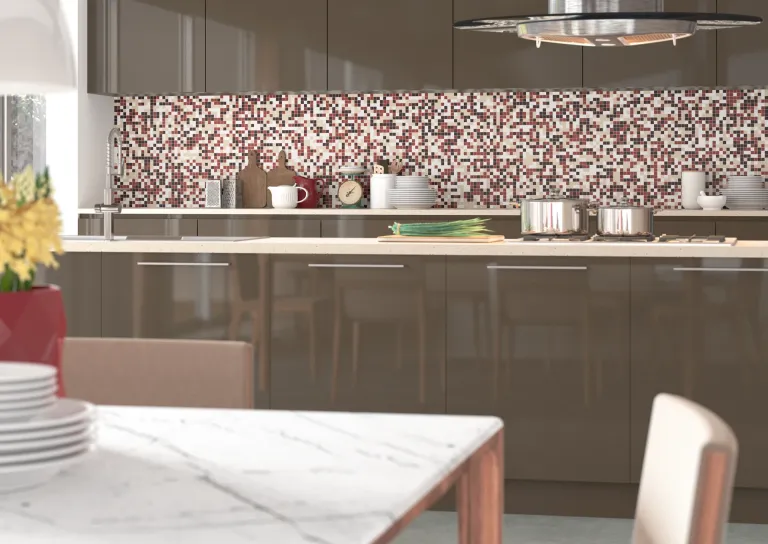 Mosaico Porcelânico — Cozinha