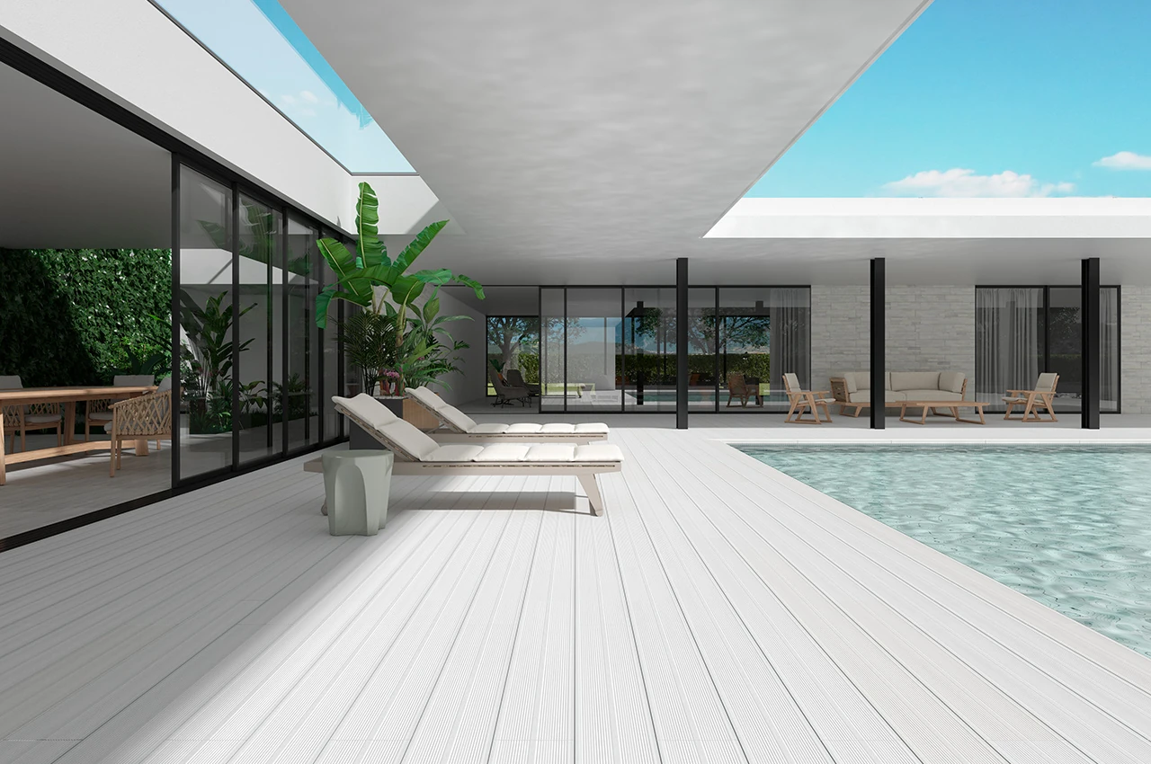 Timber Deck — Piscina