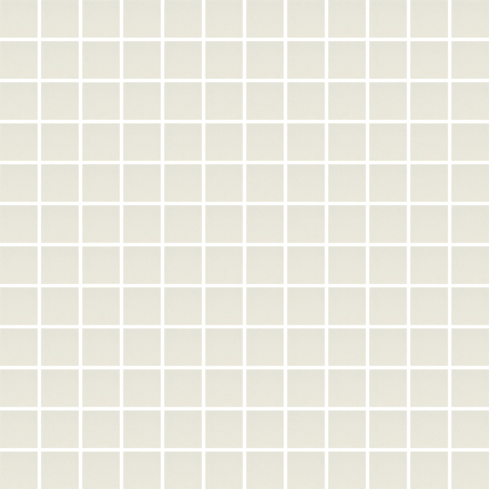 Mosaico Porcelânico Branco Porcelana 2,5x2,5